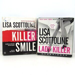 Lisa Scottoline 2 Autobooks Killer Smile & Lady Killer by Harper Audio